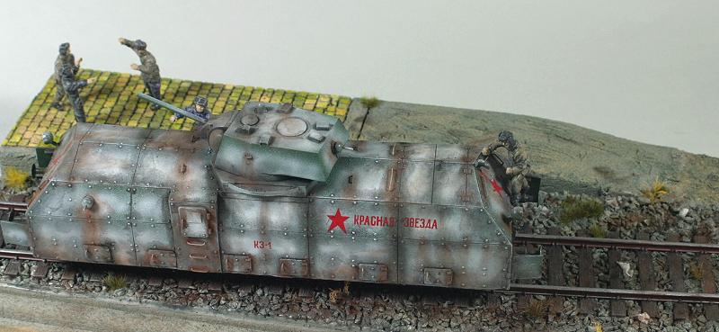 Panzerdraisine Krasnaj Zvesda 1:72